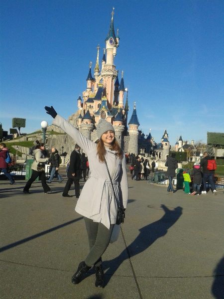 Castelo da Disneyland Paris na França