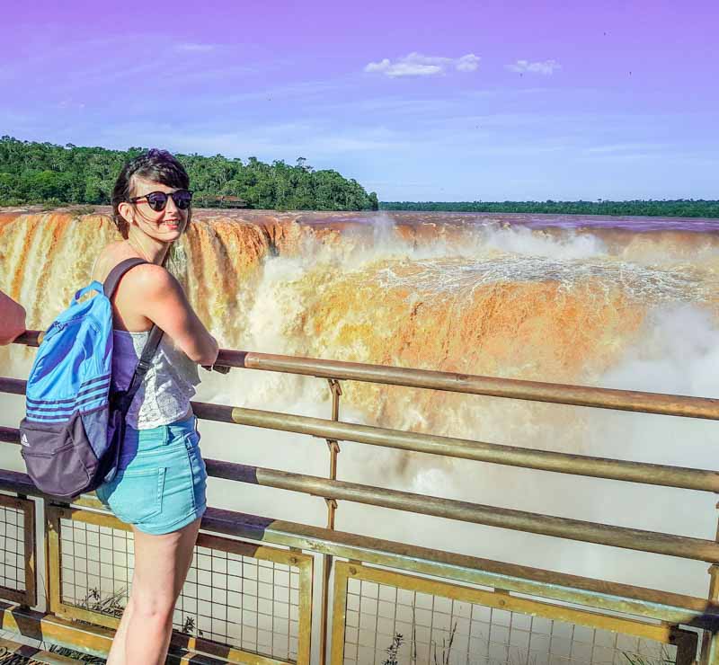 Garganta do Diabo nas Cataratas do Iguaçu em Puerto Iguazu