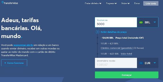 Vale a pena usar TransferWise
