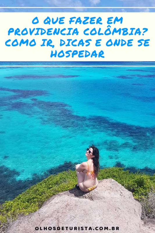 A Ilha de Providencia na Colômbia é imperdível! Esse paraíso do caribe colombiano fica próximo de San Andrés e encanta qualquer um com seus 7 tons de azul. Veja o que fazer em Providencia Colômbia, como ir, onde se hospedar e muitas dicas! #caribe #ilhadeprovidencia #colômbia