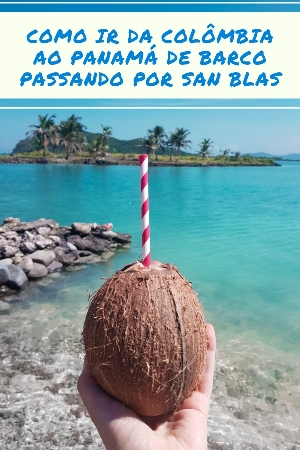 A melhor maneira de ir da colombia ao panama é de barco! Passando pelas lindas ilhas de San Blas, o caribe panamenho. Veja todas as dicas sobre como conhecer San Blas! #caribe #sanblas #panama #colombia