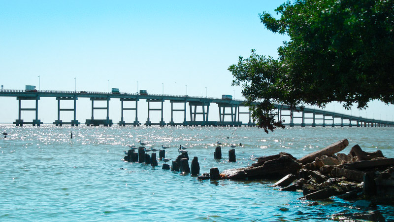 ponte para a Isla Aguada