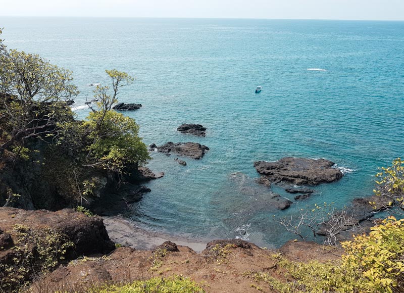 vista da Isla Santa Catalina Panamá