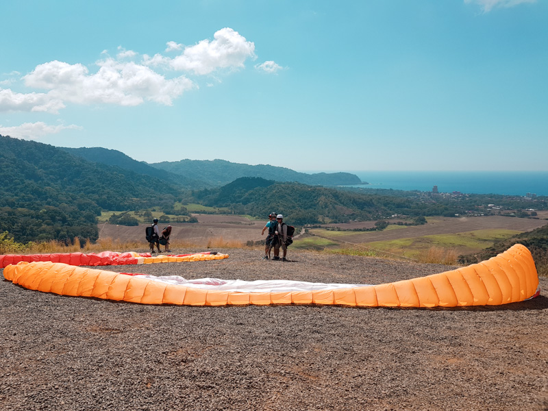 Paraglider Jacó Costa Rica